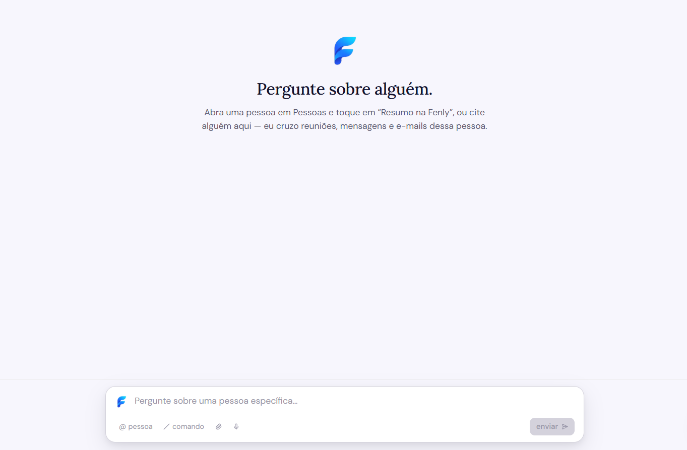 Fenly screen: asking your memory, with an answer